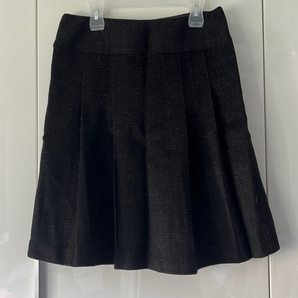 Excellent Simons Contemporaine Petite Wool Skirt - Black - Picture 1 of 5
